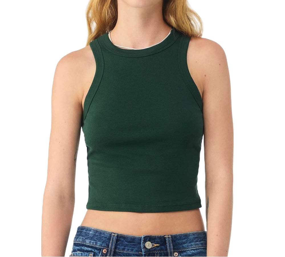 Women's Micro Rib Racer Tank