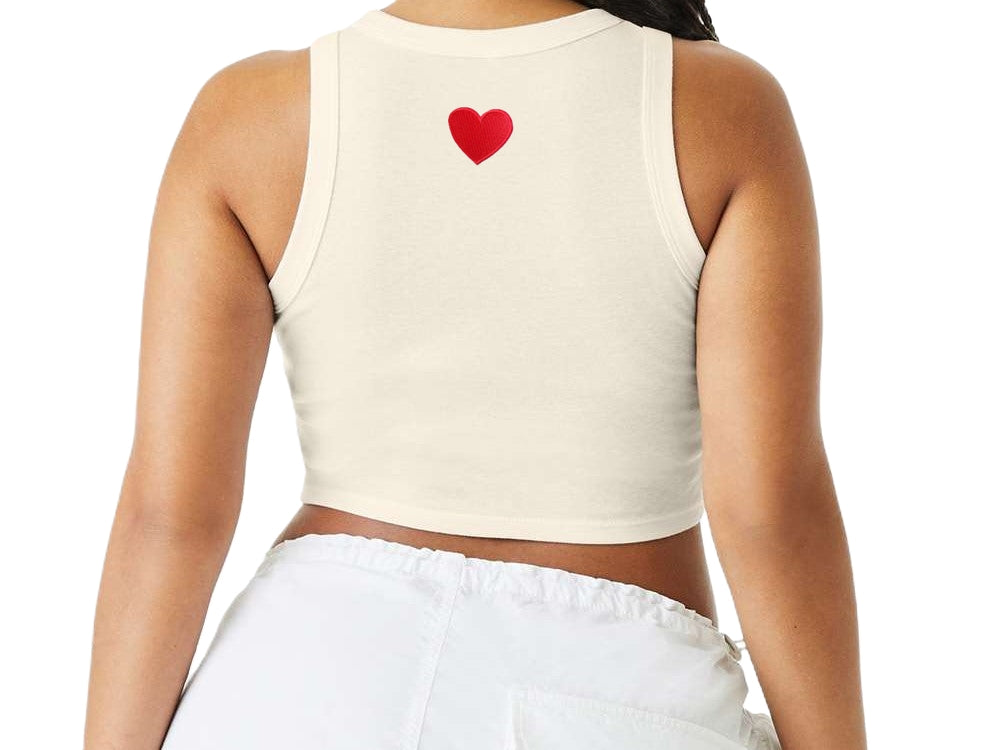 Women's Micro Rib Racer Tank