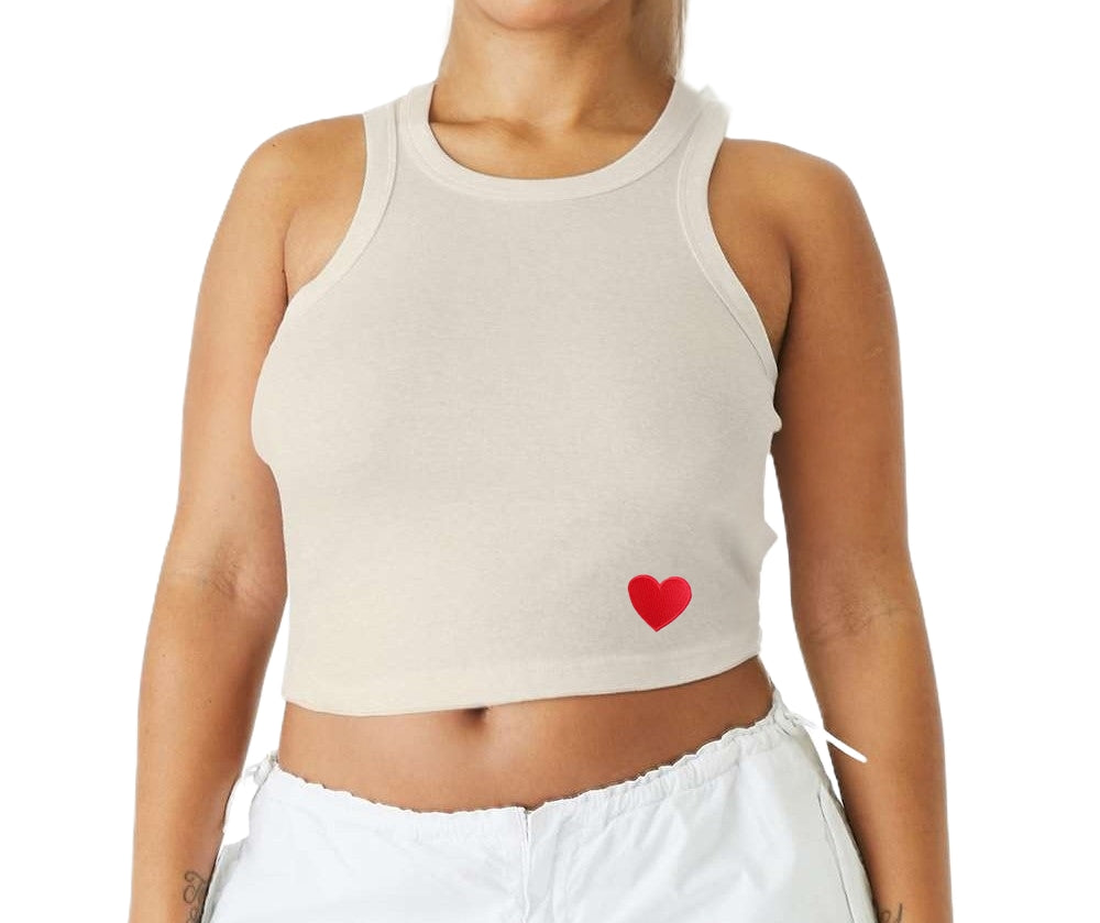 Women's Micro Rib Racer Tank